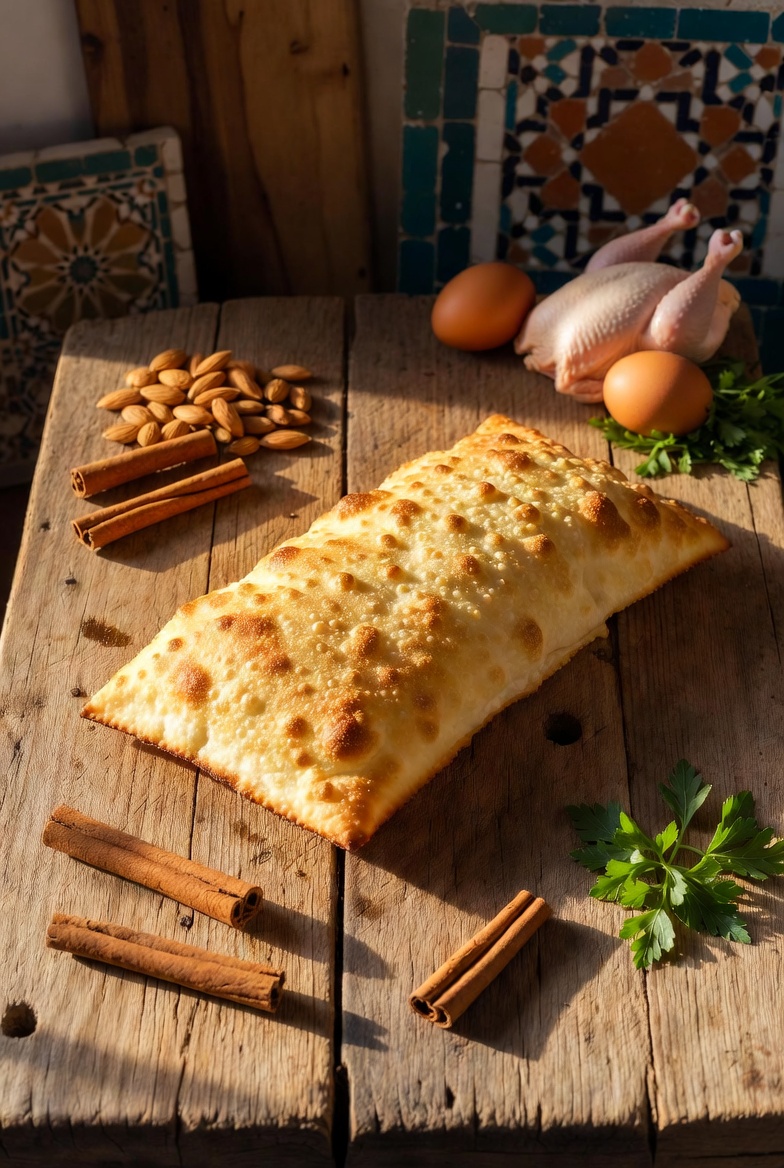 Historia y origen de la aut&eacute;ntica pastela marroqu&iacute;-hispana con ingredientes tradicionales