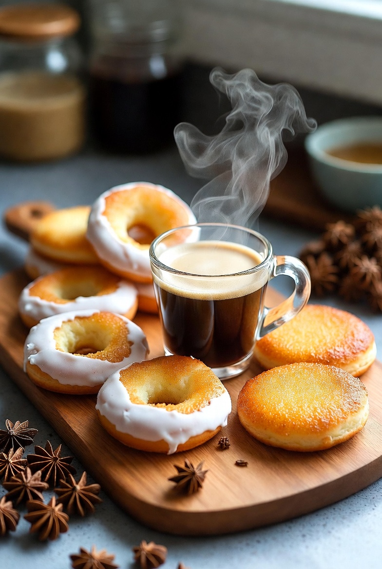 Rosquillas de an&iacute;s listas y tontas caseras, tradicionales de Madrid.