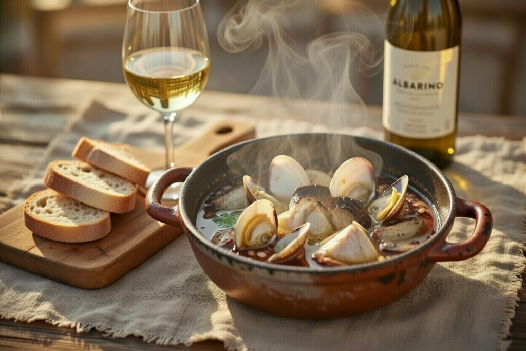 sopa de almejas